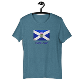 Saltire & Thistle T-Shirt - Joddy MacWingnut's T-Shirt Emporium